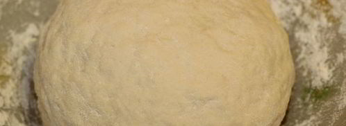 лепешки на кефире с сыром. Шаг 6