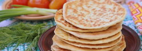 лепешки на кислом молоке на сковороде. Шаг 13