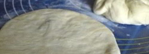 лепешки на воде. Шаг 3