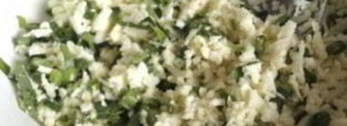 лепешки на воде. Шаг 4