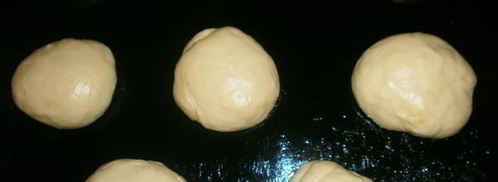 лепешки с луком и маком. Шаг 3