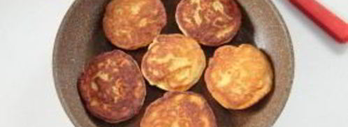 лепешки с малиной и рикоттой. Шаг 8