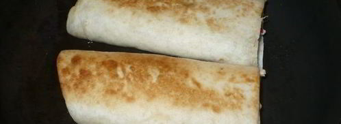 лепешки с салатиком. Шаг 7