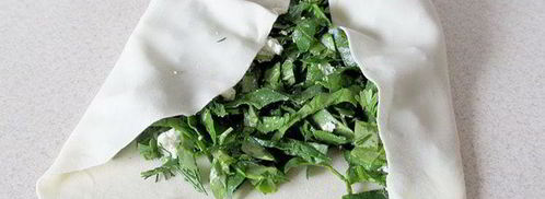 лепешки с зеленью по-кавказски. Шаг 7