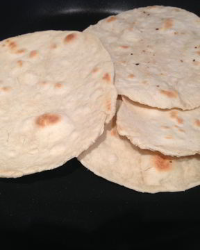 Пресные пшеничные лепешки