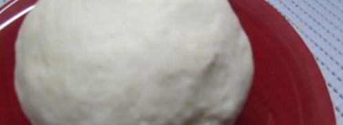 слоеные лепешки с зеленым луком. Шаг 5