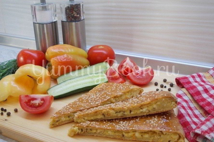 Рецепт сырной лепешки