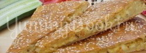 сырная лепешка. Шаг 12