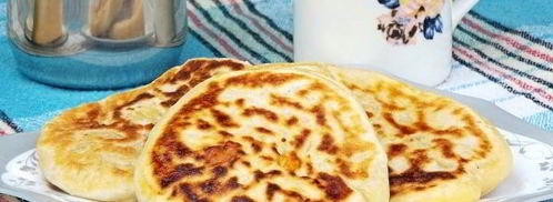 сырные лепешки на кефире на сковороде. Шаг 13