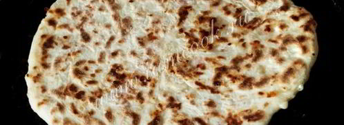 сырные лепешки с ветчиной. Шаг 9