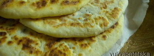 творожные лепешки с творогом и икрой. Шаг 6