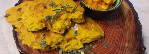 тыквенная фокачча. Шаг 12