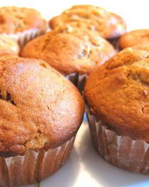 Грушевые маффины на ряженке