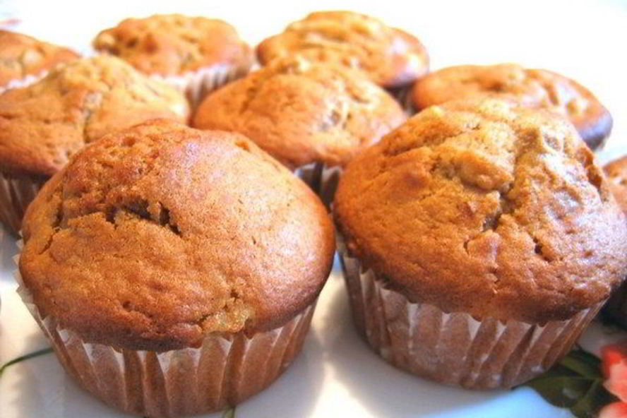 Рецепт грушевых маффинов на ряженке