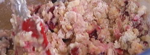 клюквенно-ежевичные маффины. Шаг 9