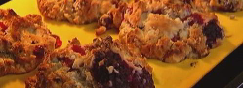 клюквенно-ежевичные маффины. Шаг 10