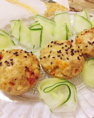 Куриные маффины с отрубями