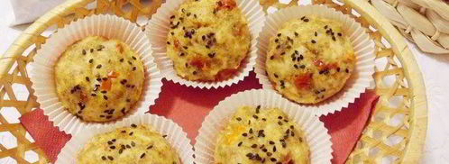 куриные маффины с отрубями. Шаг 12