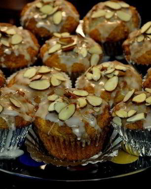 Лимонно-миндальные маффины