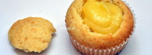 лимонные маффины с курдом и меренгой. Шаг 5