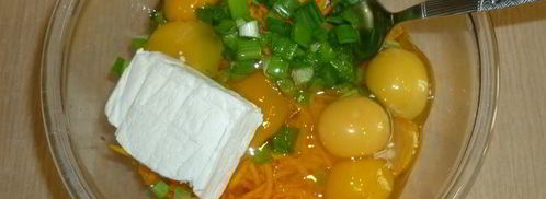 маффины из тыквы, творога и семечек. Шаг 3