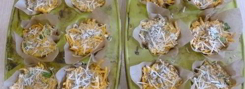 маффины из тыквы, творога и семечек. Шаг 5