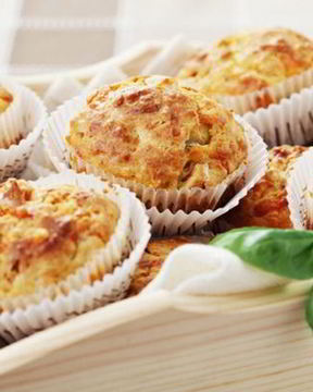 Маффины куриные с сыром