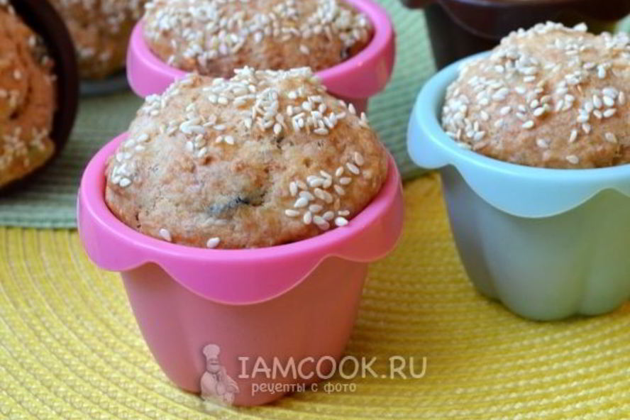 Рецепт маффинов с адыгейским сыром