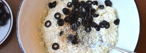 маффины с адыгейским сыром. Шаг 8