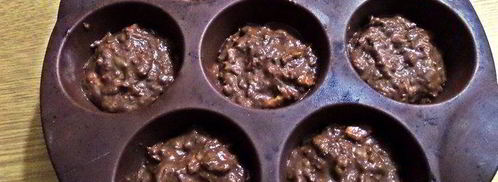 маффины с апельсином и бананом. Шаг 12