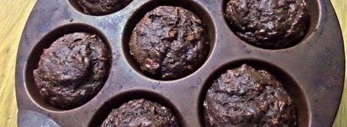 маффины с апельсином и бананом. Шаг 14