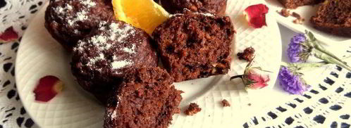 маффины с апельсином и бананом. Шаг 18