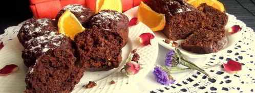 маффины с апельсином и бананом. Шаг 20