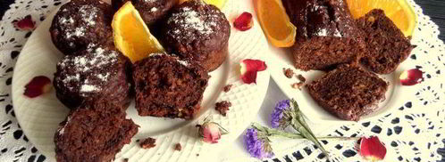 маффины с апельсином и бананом. Шаг 21