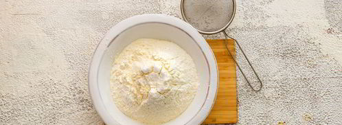 маффины с малиной и творожно-лаймовой начинкой. Шаг 4