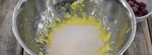 маффины с малиной. Шаг 3