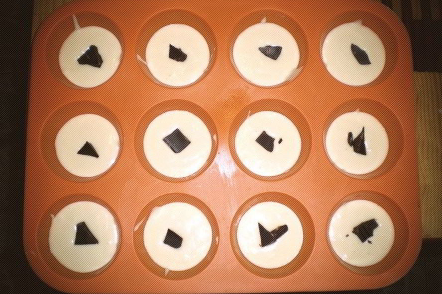 Рецепт маффинов с шоколадной начинкой