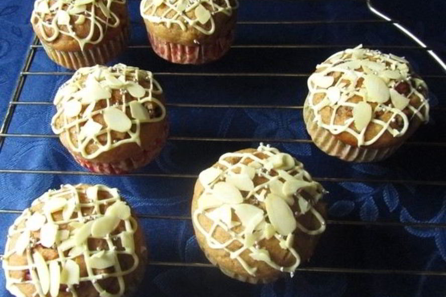 Рецепт маффинов с сушеной клюквой