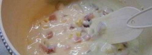 маффины с сыром и колбасой. Шаг 4