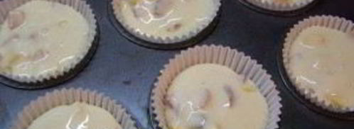 маффины с сыром и колбасой. Шаг 5