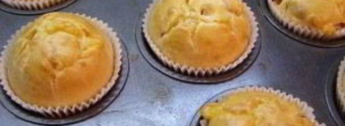 маффины с сыром и колбасой. Шаг 6