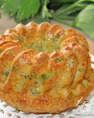 Маффины с сыром и зеленью