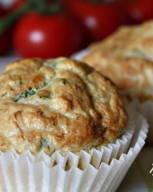 Маффины с тунцом и цуккини