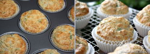 маффины с тунцом и цуккини. Шаг 5