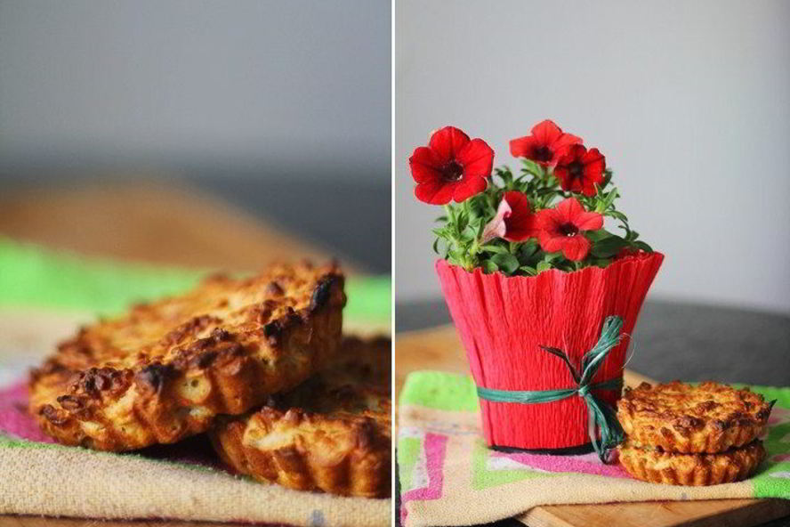 Рецепт маффинов с яблоком и овсяными хлопьями