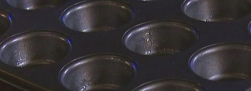 маффины с замороженной черникой и миндалем. Шаг 10