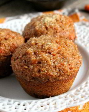 Морковные маффины