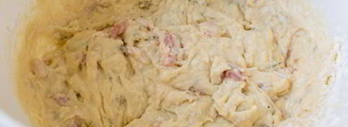 несладкие маффины с оливками и беконом. Шаг 9