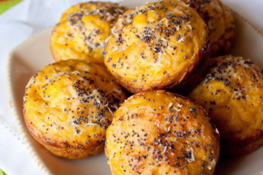 Рецепт несладких тыквенных маффинов