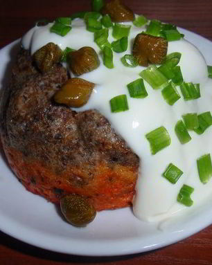 Печеночно-овощные маффины